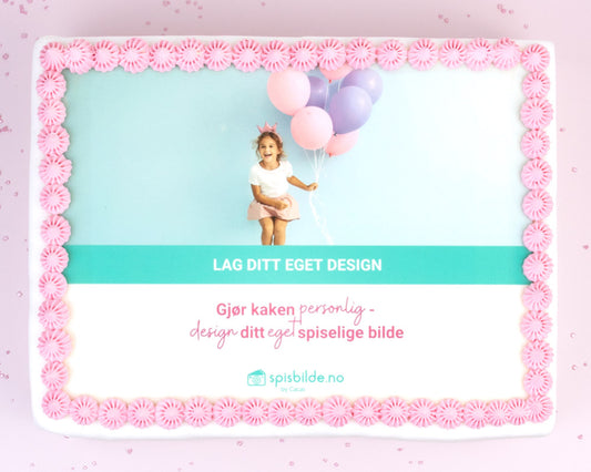 Spiselig bilde Rektangulært A3, 37,3x27,7 cm